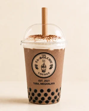 Chocolate Cream Cheese Bubble Tea