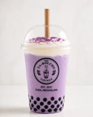 Taro Cream Cheese Bubble Tea