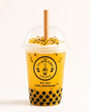 Passion Fruit Bubble Tea