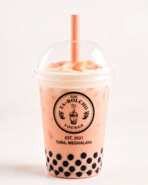 Peach Bubble Tea