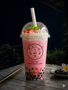 Strawberry Bubble Tea