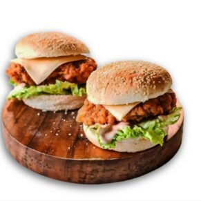 Crispy Burger (non-veg)