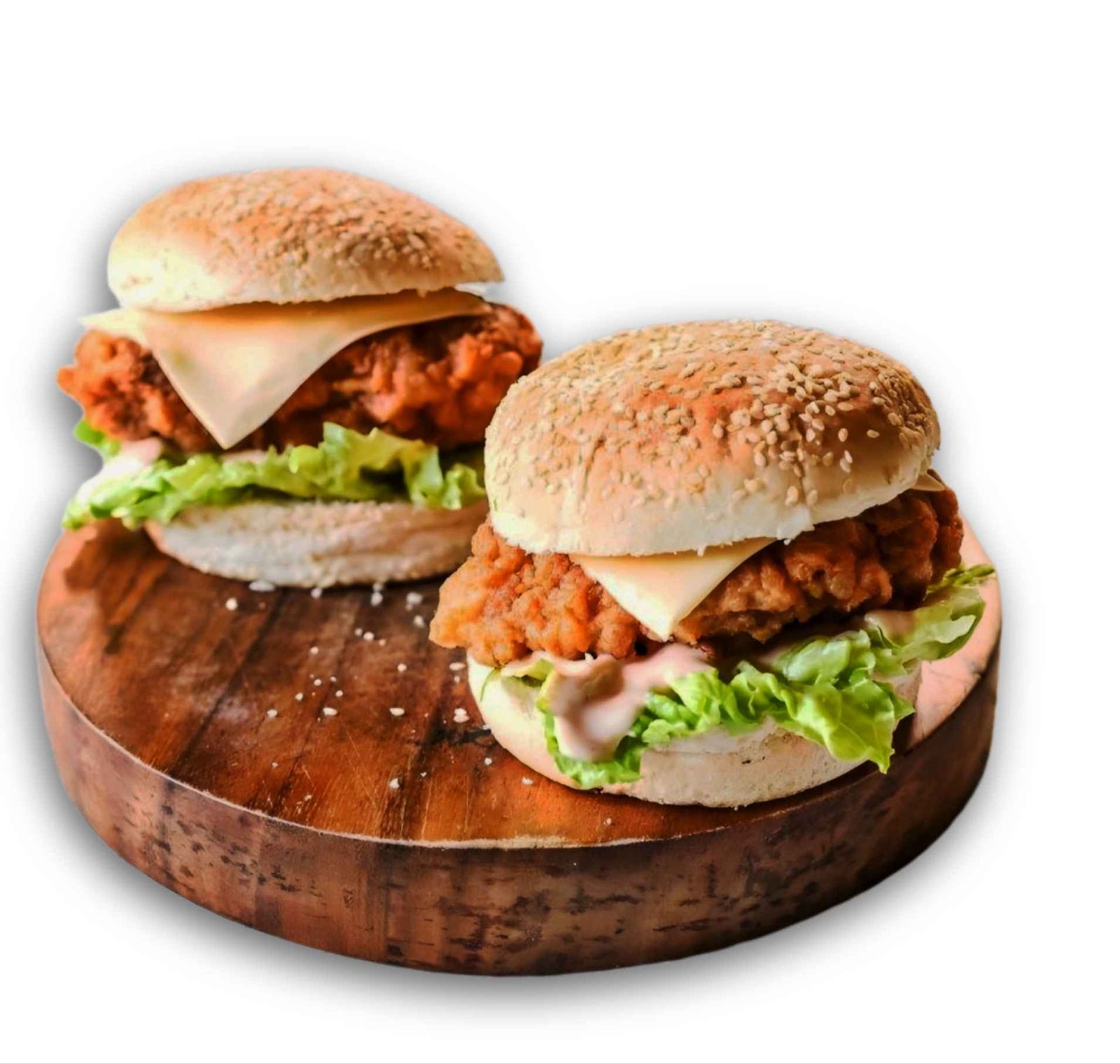 Crispy Burger (non-veg)