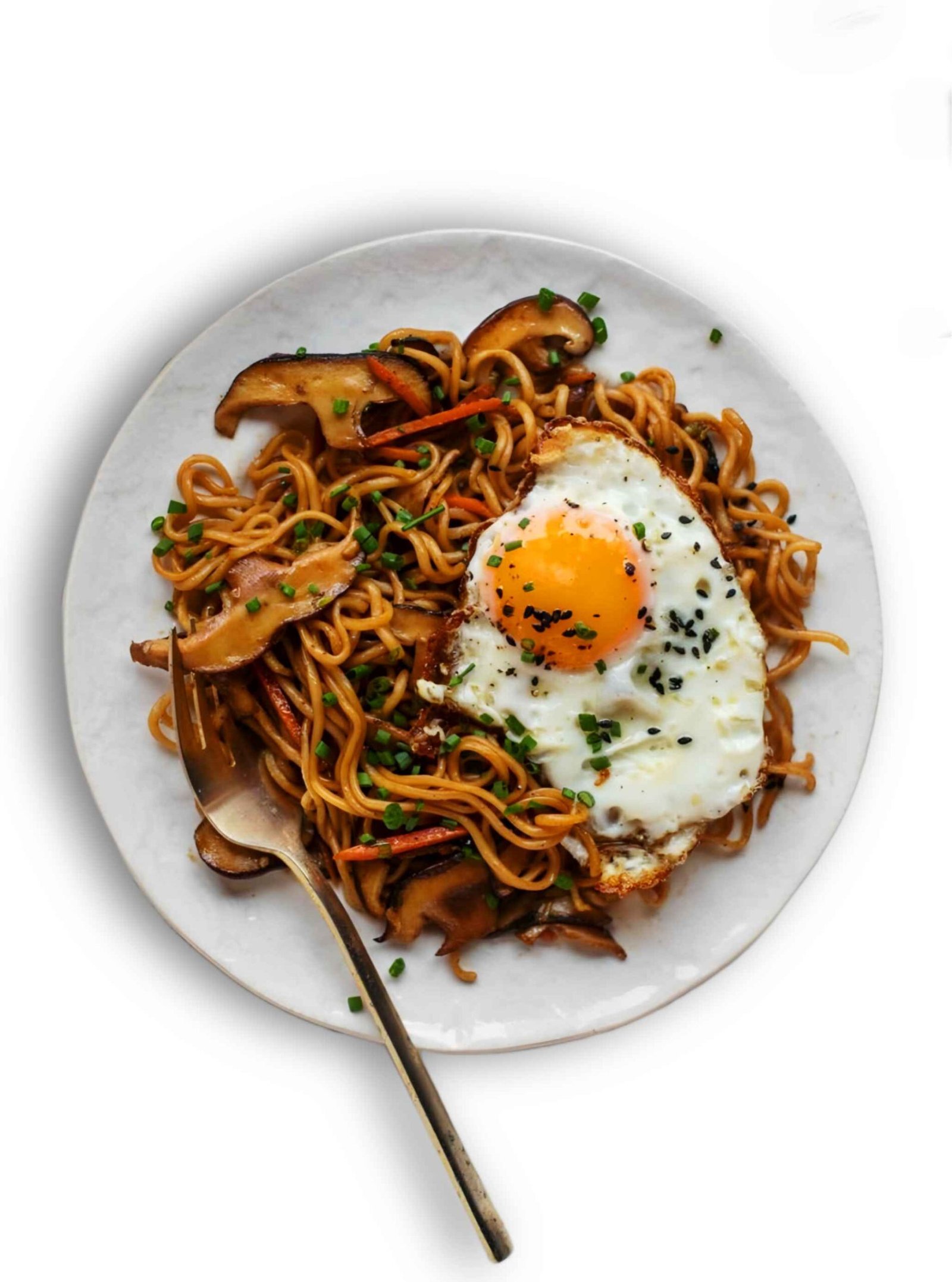 Mixed Noodles (Chicken ,Pork, Prawn, Mushroom and Egg)