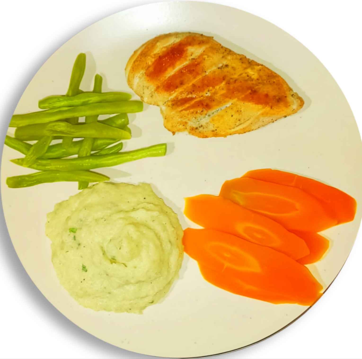 Chicken With Mashed Potatoes