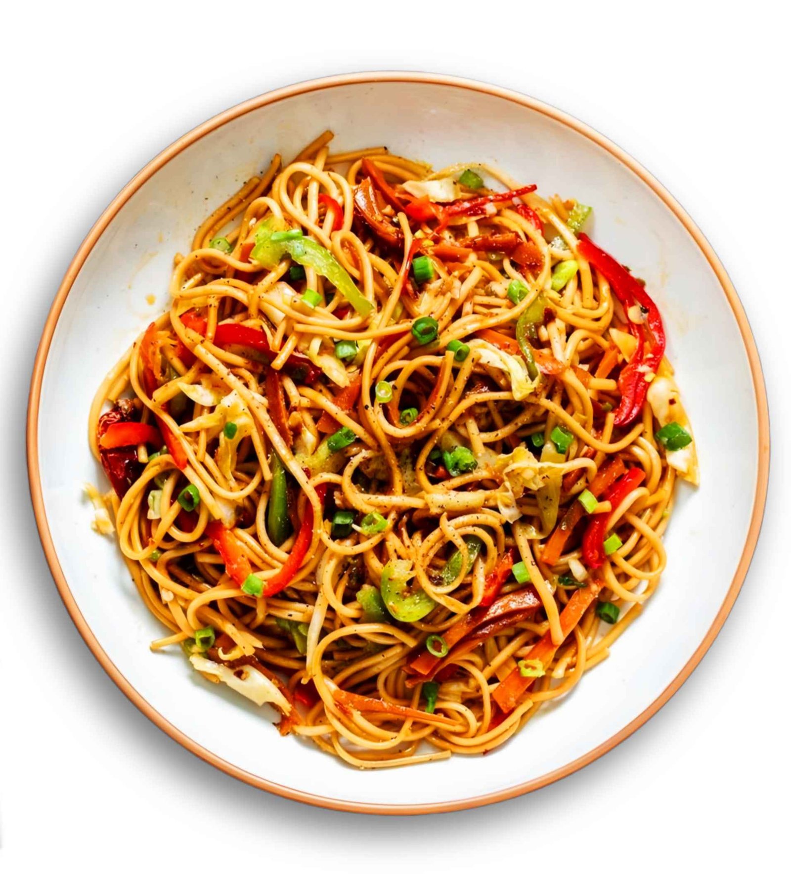 Chilli Garlic Noodles (Veg)