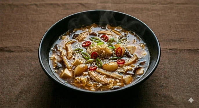Chicken Hot And Sour Soup