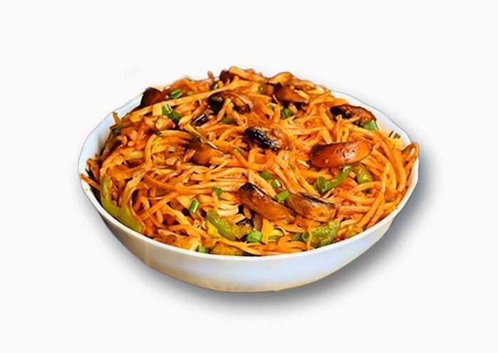Mushroom Schezwan Chow (Veg)