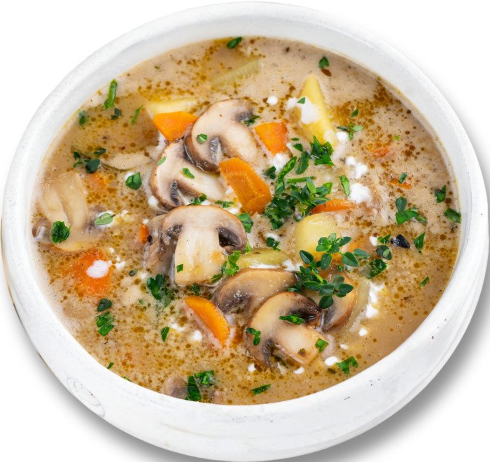 Veg Mushroom Soup