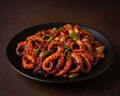 Schezwan Octopus
