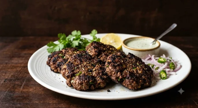 Mutton Chapli Kebab