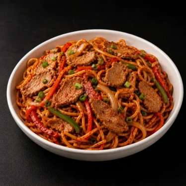 Pork Schezwan Noodles