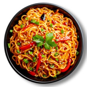 Schezwan Noodles (Veg)