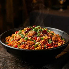 Chicken Schezwan Fried Rice