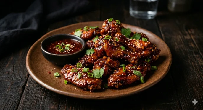 Chicken Schezwan Wings