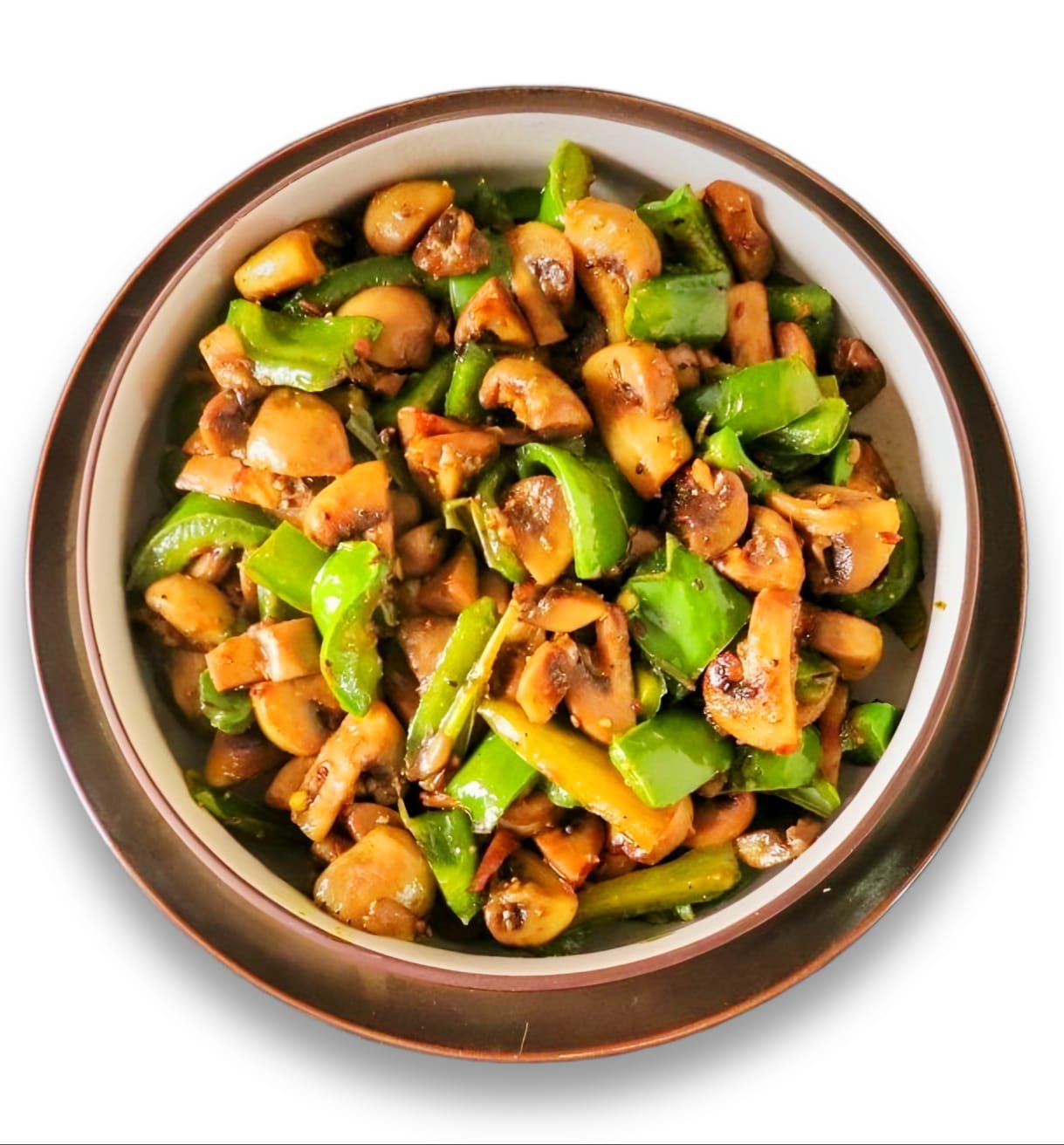 Mushroom Chilli Dry Fry