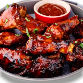 Barbeque Chicken Wings ( 4pcs )