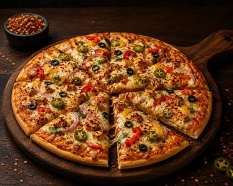 Spicy Heaven Pizza (Medium)