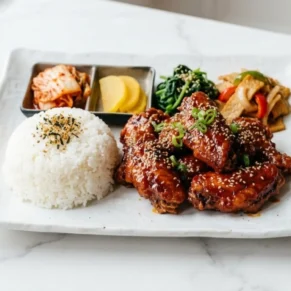 Korean Wings Dosirak