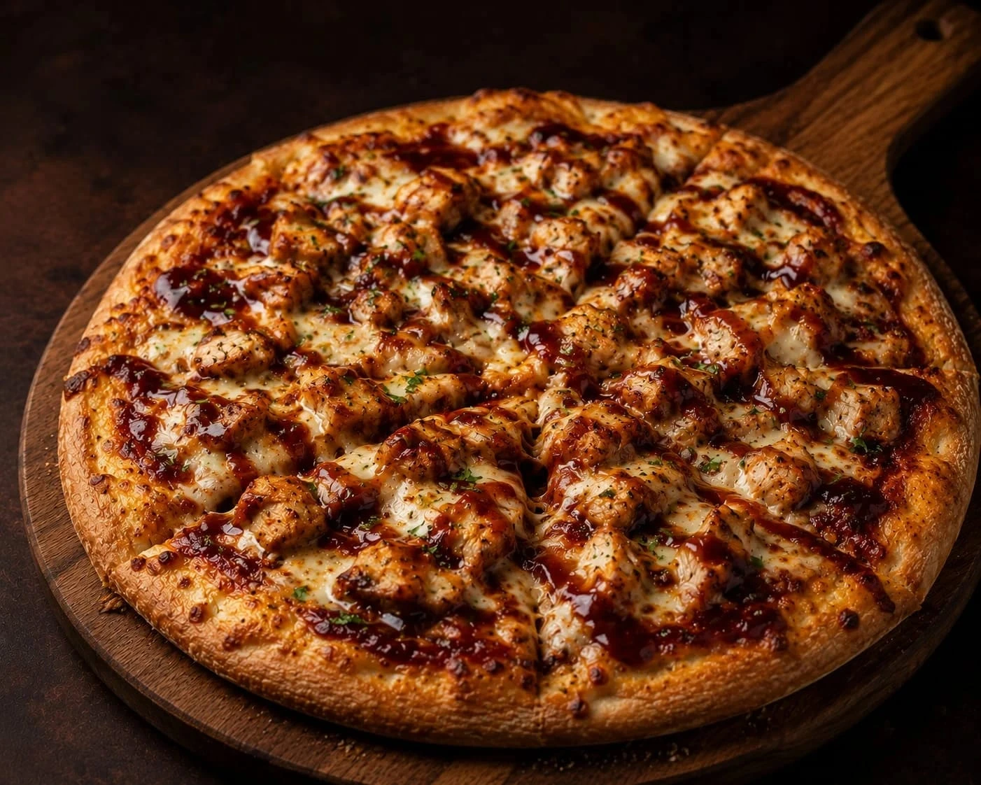 Cheesy Barbeque Chicken Pizza (Small)