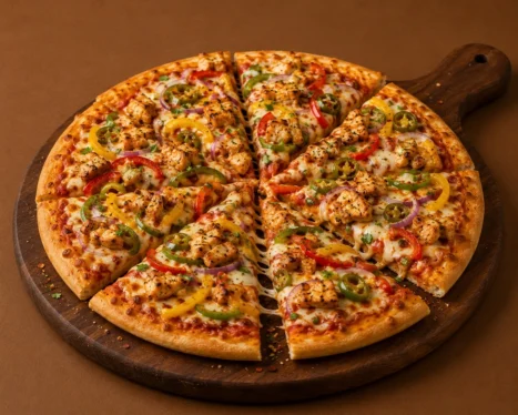 Chicken Tikka And Cheese Pizza (Small)