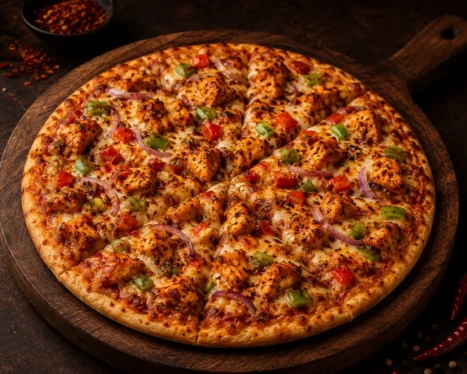 Spicy Chicken Ride Pizza  (Small)
