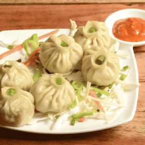 Steamed Momos (Veg)