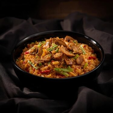 Classic Fried Rice Mushroom (Veg)