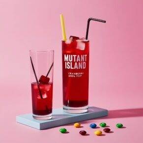 Cranberry Soda Pop