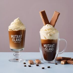 Iced Coffee Wafer Cream
