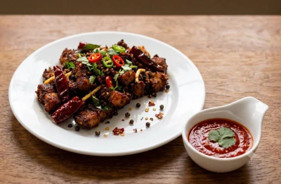 Chilli Pork Dry Fry