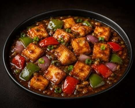 Paneer Chillli (With Gravy)
