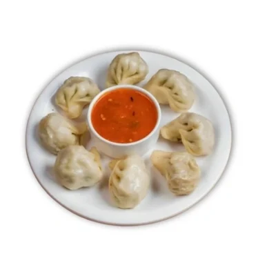 Cheesy Loaded Momo (8 Pcs) (Veg)