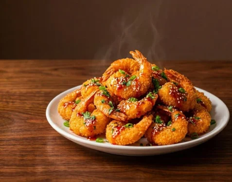 Golden Fried Prawn