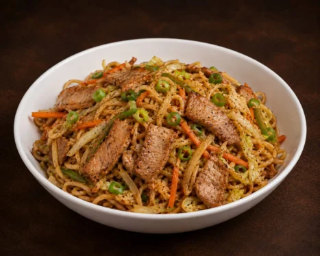Hakka Noodles (Non-Veg)