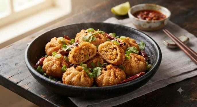 Fry Momo (non-veg)