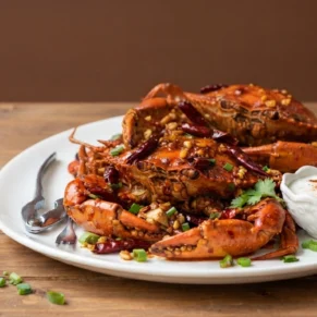 Schezwan Crabs
