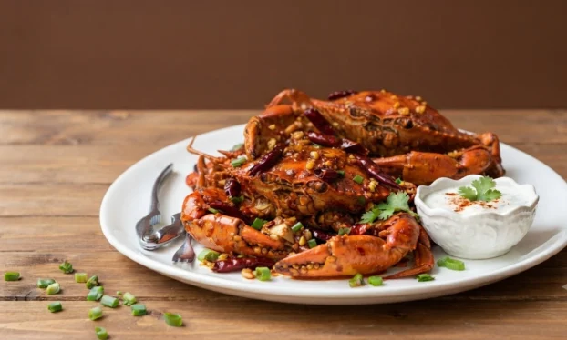 Schezwan Crabs