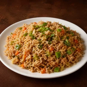 Veg Burn Garlic Fried Rice