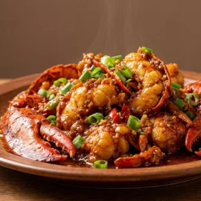 Hot Garlic Lobster