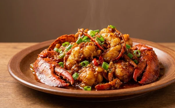 Hot Garlic Lobster