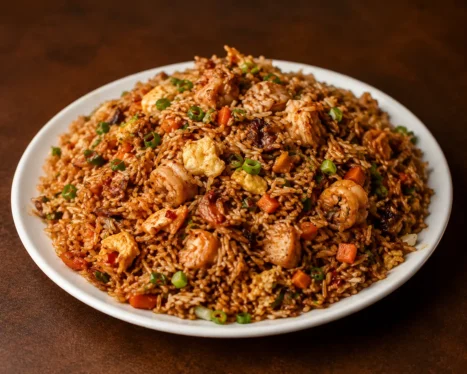 Mixed Burn Fried Rice
