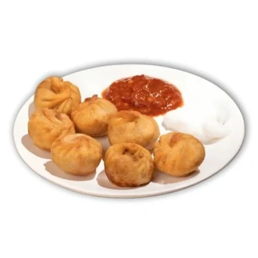 Butter Corn Momo ( Veg )