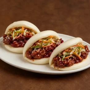 Korean Style Bao Buns (Veg)