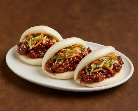 Korean Style Bao Buns (Veg)