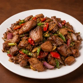 Pork Dry Pepper Shapta
