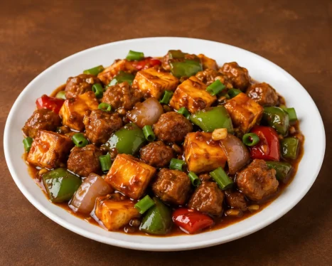 Paneer Soya Chilli Gravy
