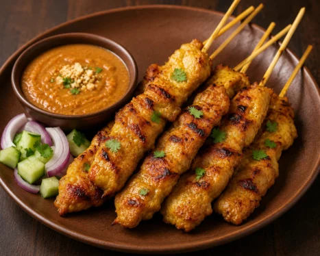 Thai Street Chicken Satay
