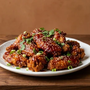 Spicy Chicken Wings Korean Style