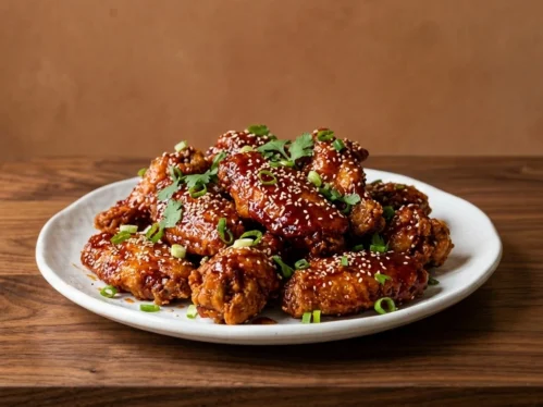 Spicy Chicken Wings Korean Style